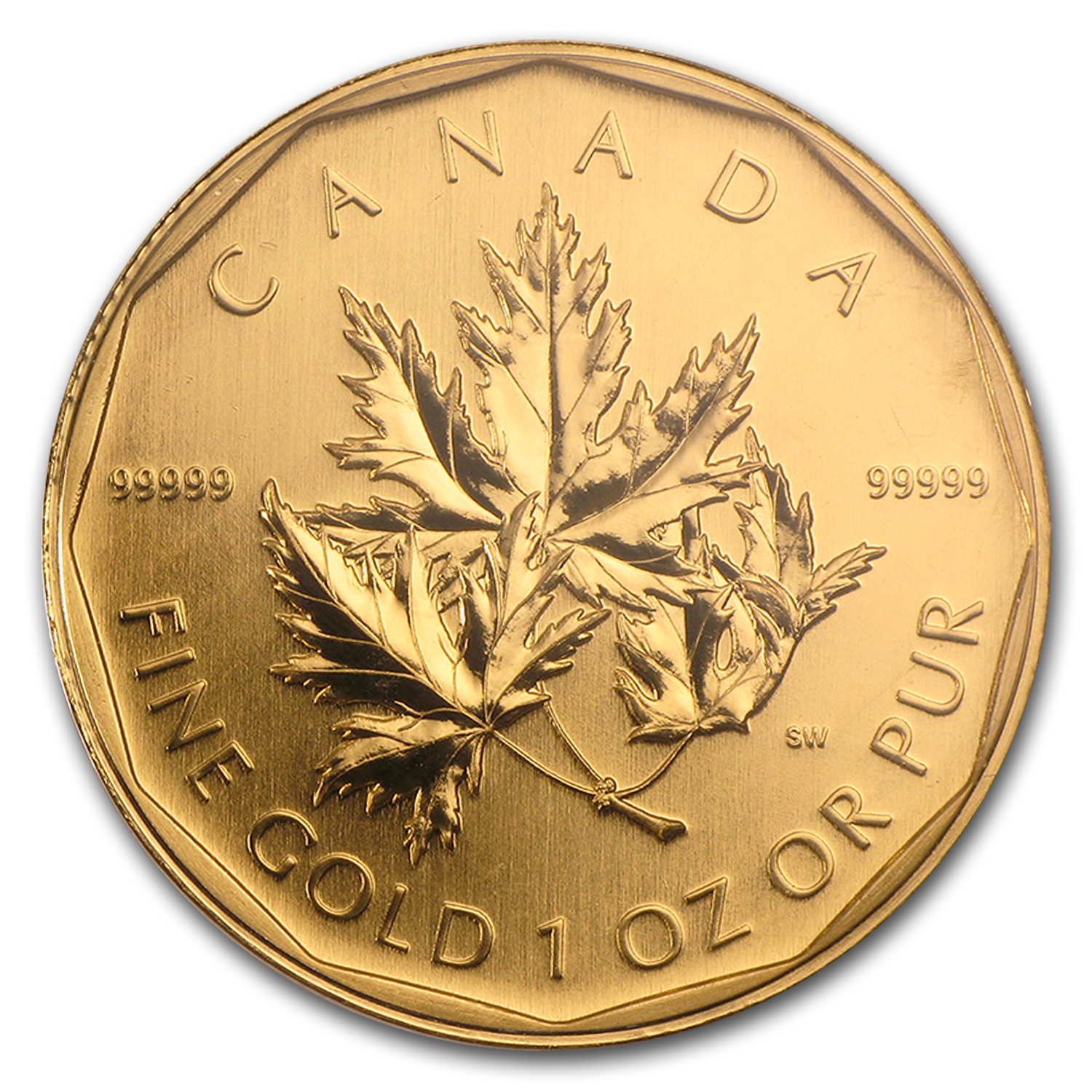 2007 Canada 1 oz Gold Maple Leaf .99999 BU (w/Assay Card) | eBay
